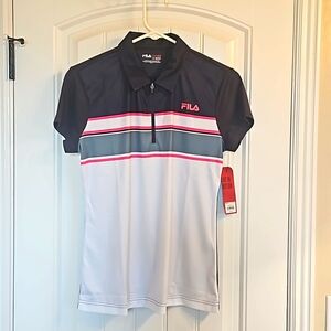 Fila Sport Golf Wicking Polo NWT
